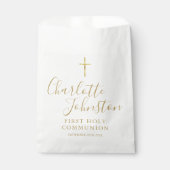 第一聖餐式金ゴールド署名バッグ フェイバーバッグ (正面)