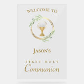 第一聖餐式 アクリルサイン (正面)