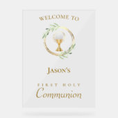 第一聖餐式 アクリルサイン (正面)