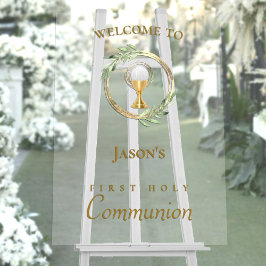 第一聖餐式 アクリルサイン