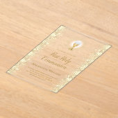 第一聖餐式 アクリル招待状 (レイダウン)