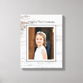 第一聖餐式！カスタムフォトキャンバスアート キャンバスプリント (正面)
