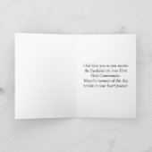 第一聖餐式 カード (内部)