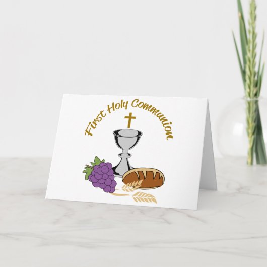 第一聖餐式 カード (正面)