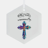 第一聖餐式 ガラスオーナメント (裏面)