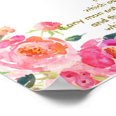 第一聖餐式《キリスト教》洗礼式や命名式パーティー ポスター (角)