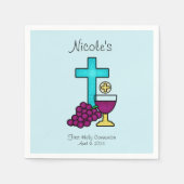 第一聖餐式 スタンダードカクテルナプキン (正面)