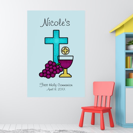 第一聖餐式 ポスター (子ども部屋1)