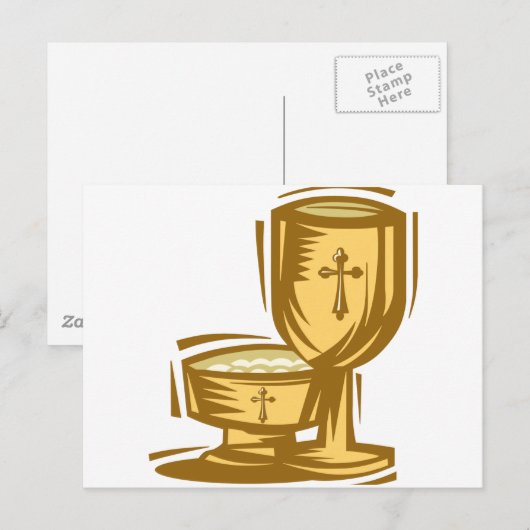 第一聖餐式 ポストカード (正面/裏面)