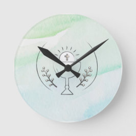 第一聖餐式 ラウンド壁時計