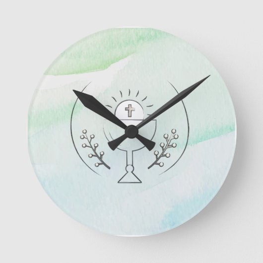 第一聖餐式 ラウンド壁時計 (正面)
