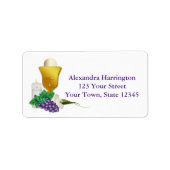 第一聖餐式 ラベル (正面)