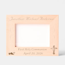 第一聖餐式 レーザー彫刻フレーム