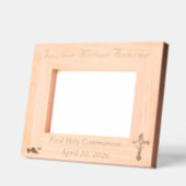 第一聖餐式 レーザー彫刻フレーム (左)