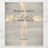 第一聖餐式 ワインラベル (シングルラベル)