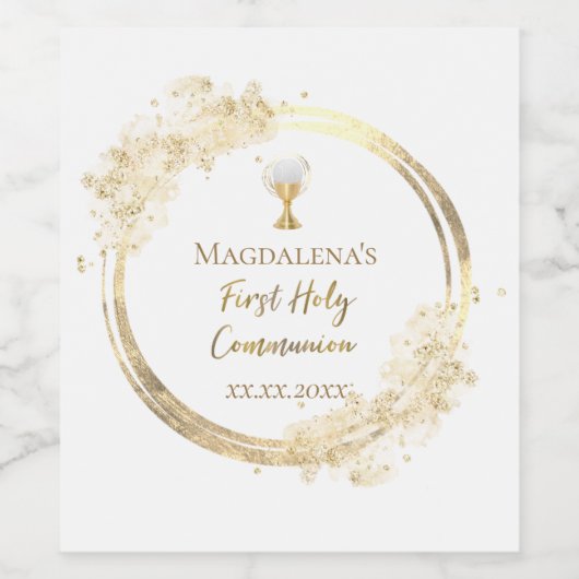 第一聖餐式 ワインラベル (シングルラベル)