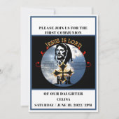 第一聖餐式 招待状 (正面)
