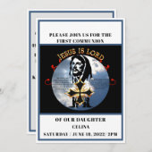 第一聖餐式 招待状 (正面/裏面)
