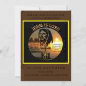 第一聖餐式 招待状 (正面)