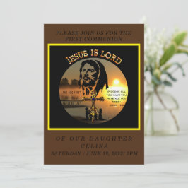 第一聖餐式 招待状