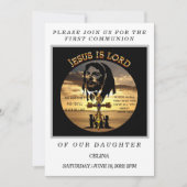 第一聖餐式 招待状 (正面)
