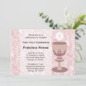 第一聖餐式 招待状 (スタンド正面)