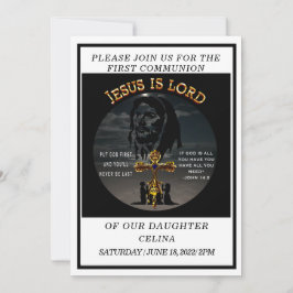 第一聖餐式 招待状