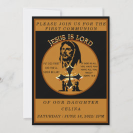 第一聖餐式 招待状