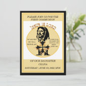 第一聖餐式 招待状 (スタンド正面)