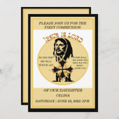 第一聖餐式 招待状 (正面/裏面)