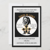 第一聖餐式 招待状 (正面)