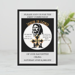 第一聖餐式 招待状
