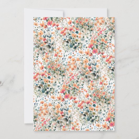 第一聖餐式 招待状 (裏面)