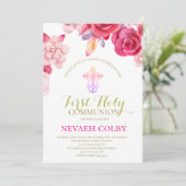 第一聖餐式 招待状 (スタンド正面)