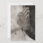 第一聖餐式 招待状 (正面)