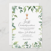 第一聖餐式 招待状 (正面/裏面)