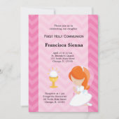 第一聖餐式 招待状 (正面)