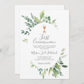 第一聖餐式 招待状 (正面/裏面)