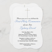 第一聖餐式 招待状 (正面/裏面)