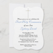 第一聖餐式 招待状 (正面)