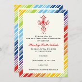 第一聖餐式 招待状 (正面/裏面)