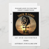 第一聖餐式 招待状 (正面/裏面)