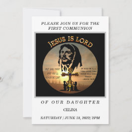 第一聖餐式 招待状