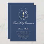 第一聖餐式 招待状 (正面/裏面)