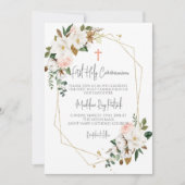 第一聖餐式 招待状 (正面)