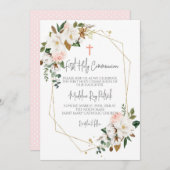 第一聖餐式 招待状 (正面/裏面)