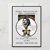 第一聖餐式 招待状 (正面)