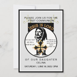 第一聖餐式 招待状