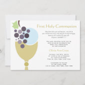 第一聖餐式 招待状 (正面)
