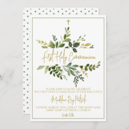 第一聖餐式 招待状